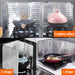 Aluminum Foldable Kitchen Gas Stove Baffle Plate Kichen Accessories Home Gadgets Frying Pan Oil Splash Protection Screen Tools - CLICK TIK