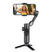 AOCHUAN 3 - Axis Handheld Gimbal Stabilizer for Smartphone with Fill Light for iPhone Android Face Tracking Tiktok Vlog Smart XE - CLICK TIK