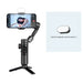 AOCHUAN 3 - Axis Handheld Gimbal Stabilizer for Smartphone with Fill Light for iPhone Android Face Tracking Tiktok Vlog Smart XE - CLICK TIK
