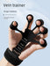 Arm Vein Trainer Men's Spring Grip Five - Finger Rehabilitation Dumbbell KIRIN Arm Tendon and Vein Expander Blue Tendon Silicone - CLICK TIK