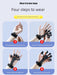 Arm Vein Trainer Men's Spring Grip Five - Finger Rehabilitation Dumbbell KIRIN Arm Tendon and Vein Expander Blue Tendon Silicone - CLICK TIK
