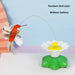 Automatic Electric Rotating Cat Toy Colorful Butterfly Bird Animal Shape Plastic Funny Pet Dog Kitten Interactive Training Toys - CLICK TIK