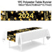 Black Gold New Year Backdrop Banner 2024 - CLICK TIK