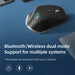 Bluetooth +2.4G Wireless Mouse Rechargeable 12 Colors RGB LED Gaming Mouse Ergonomic Mice for Gamer Computer Laptop iPad - CLICK TIK
