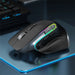 Bluetooth +2.4G Wireless Mouse Rechargeable 12 Colors RGB LED Gaming Mouse Ergonomic Mice for Gamer Computer Laptop iPad - CLICK TIK