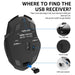Bluetooth Compatible Mouse Rechargeable 2.4G INPHIC Wireless Mouse Office Mute Support PC Laptop Tablet Smartphone Universal - CLICK TIK