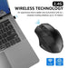 Bluetooth Compatible Mouse Rechargeable 2.4G INPHIC Wireless Mouse Office Mute Support PC Laptop Tablet Smartphone Universal - CLICK TIK
