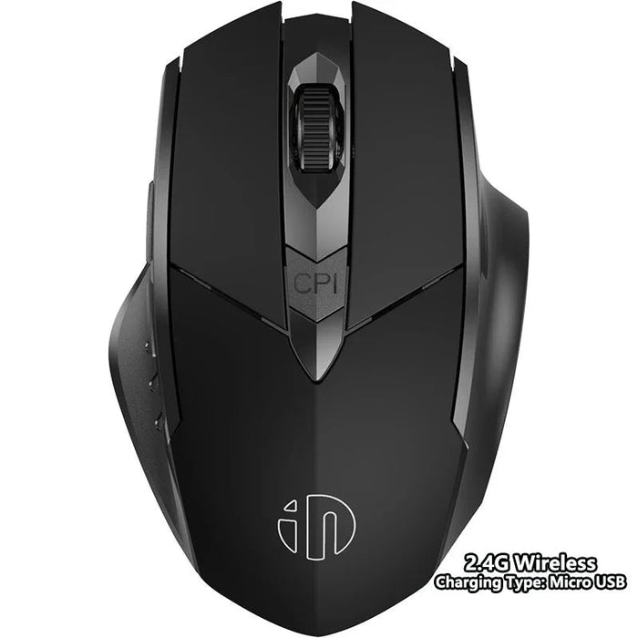 Bluetooth Compatible Mouse Rechargeable 2.4G INPHIC Wireless Mouse Office Mute Support PC Laptop Tablet Smartphone Universal - CLICK TIK