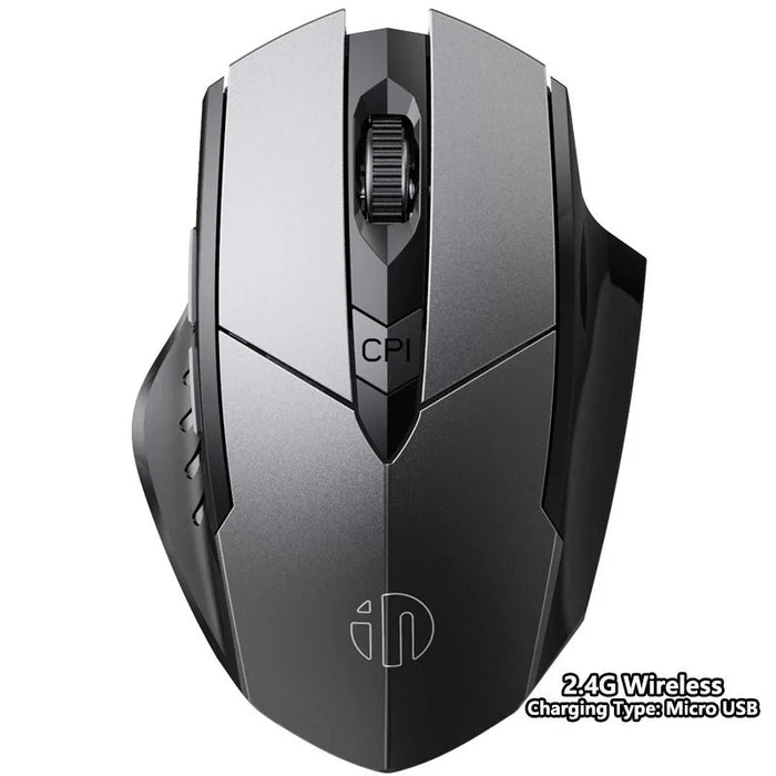 Bluetooth Compatible Mouse Rechargeable 2.4G INPHIC Wireless Mouse Office Mute Support PC Laptop Tablet Smartphone Universal - CLICK TIK