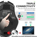 Bluetooth Compatible Mouse Rechargeable 2.4G INPHIC Wireless Mouse Office Mute Support PC Laptop Tablet Smartphone Universal - CLICK TIK