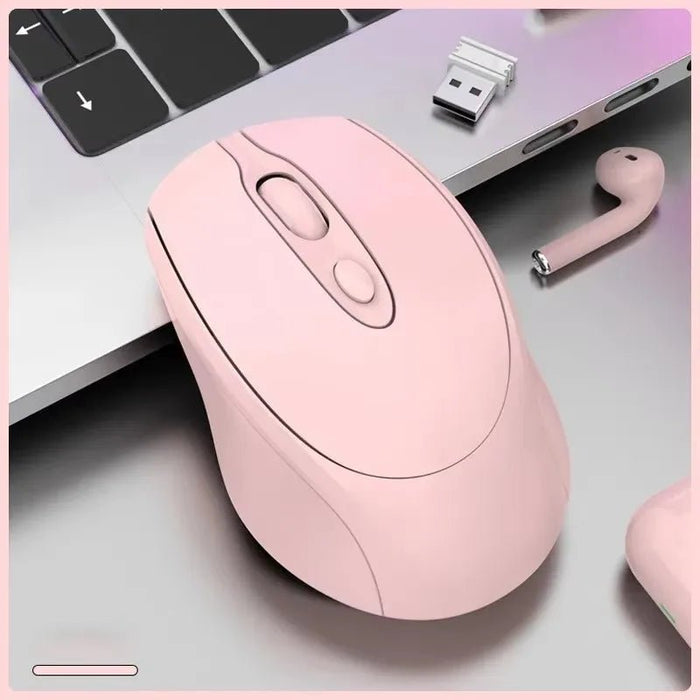 Bluetooth - Compatible Wireless Mouse 2.4G Rechargeable Wireless Computer Mouse USB Silent Gamer Mice For PC Laptop Macbook Tablet - CLICK TIK
