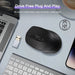 Bluetooth - Compatible Wireless Mouse 2.4G Rechargeable Wireless Computer Mouse USB Silent Gamer Mice For PC Laptop Macbook Tablet - CLICK TIK