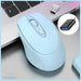 Bluetooth - Compatible Wireless Mouse 2.4G Rechargeable Wireless Computer Mouse USB Silent Gamer Mice For PC Laptop Macbook Tablet - CLICK TIK