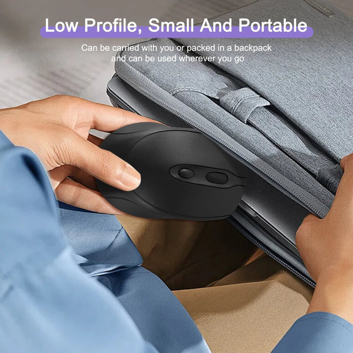 Bluetooth - Compatible Wireless Mouse 2.4G Rechargeable Wireless Computer Mouse USB Silent Gamer Mice For PC Laptop Macbook Tablet - CLICK TIK