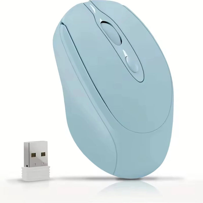 Bluetooth - Compatible Wireless Mouse 2.4G USB Wireless Computer Mouse Rechargeable Silent Mice For PC Laptop Macbook Tablet - CLICK TIK