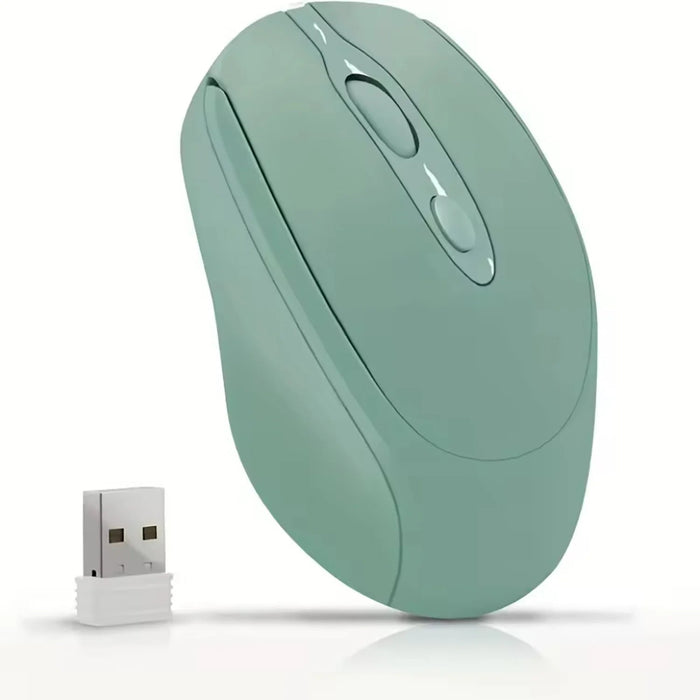 Bluetooth - Compatible Wireless Mouse 2.4G USB Wireless Computer Mouse Rechargeable Silent Mice For PC Laptop Macbook Tablet - CLICK TIK