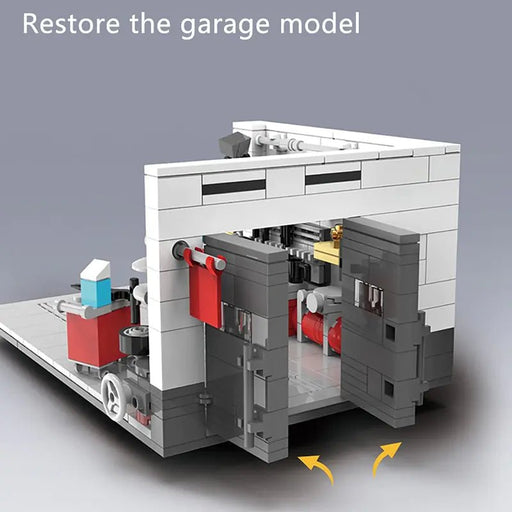 Building Block Garage Car Toys - CLICK TIK