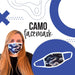 Camo Face Masks - Individual or Set of 4 - CLICK TIK