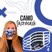 Camo Face Masks - Individual or Set of 4 - CLICK TIK