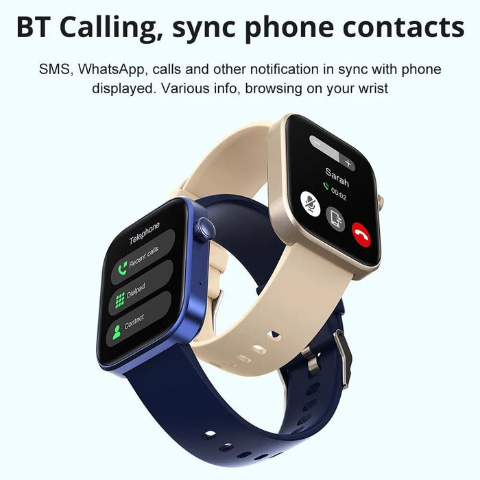 COLMI P71 Voice Calling Smartwatch Men Health Monitoring IP68 Waterproof Smart Notifications Voice Assistant Smart Watch Women - CLICK TIK