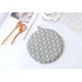 Cute Non - Slip Kitchen Gloves - Yellow & Gray Cotton Nordic Design for Baking, BBQ, Microwave, and Oven Use" - CLICK TIK