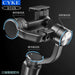 Cyke Mobile Phone Luxury Three - Axis Head Stabilizer Selfie Stick Anti - Shake Handheld Fill Light Intelligent Automatic Balance Device - CLICK TIK