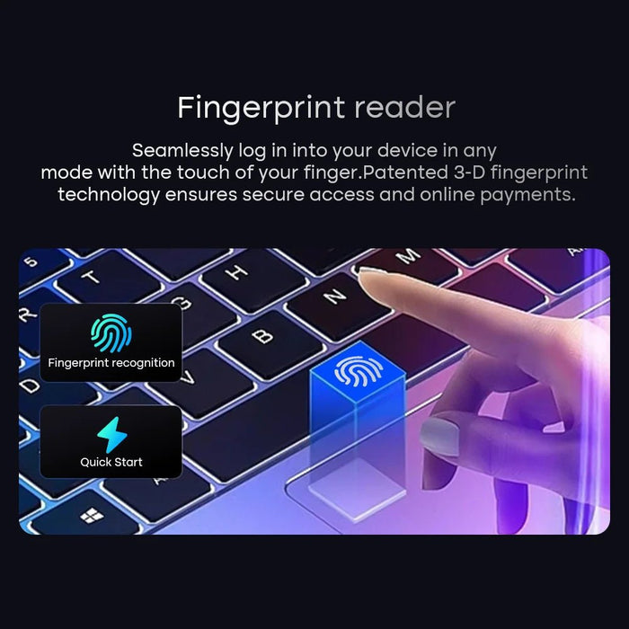 Dere R16 Pro Laptop 16 - inch IPS 12GB RAM 512GB SSD Intel Celeron N95 Dual - Band WiFi Business Office Computer Window 11 Notebook - CLICK TIK