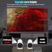 DITONG Projector Hy300plus 4K Android 11 Dual Wifi6 250 ANSI Allwinner H713 BT5.0 1280*720 electronic focus Home Cinema Projetor - CLICK TIK