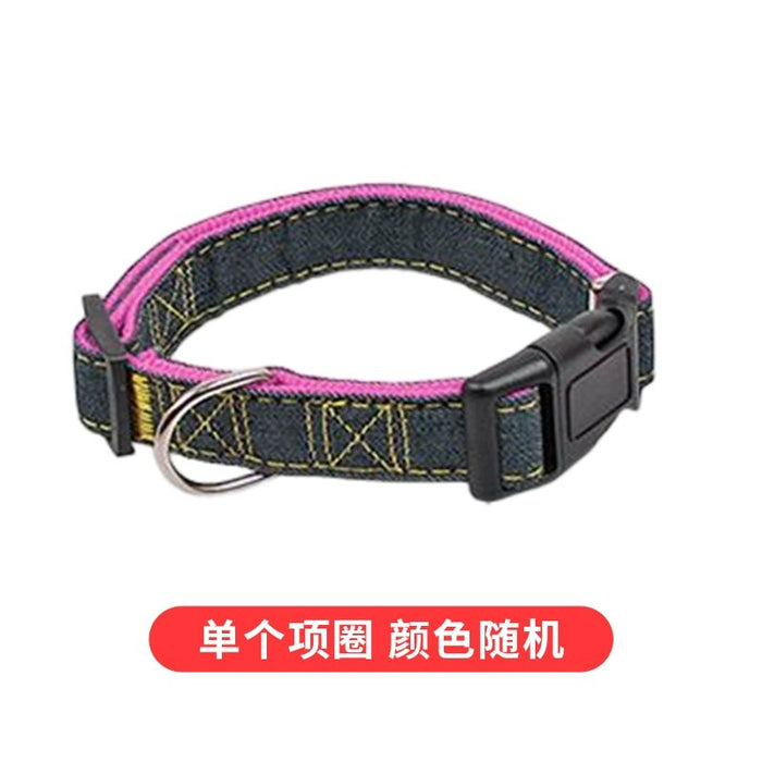 Dog Hand Holding Rope Large Small Dogs Dog Chain Dog Collar Teddy/Golden Retriever Dog Leash Pet Supplies - CLICK TIK