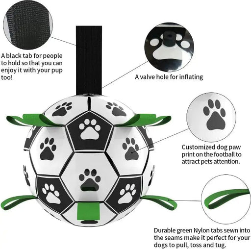 Dog Toys Interactive Pet Football - CLICK TIK