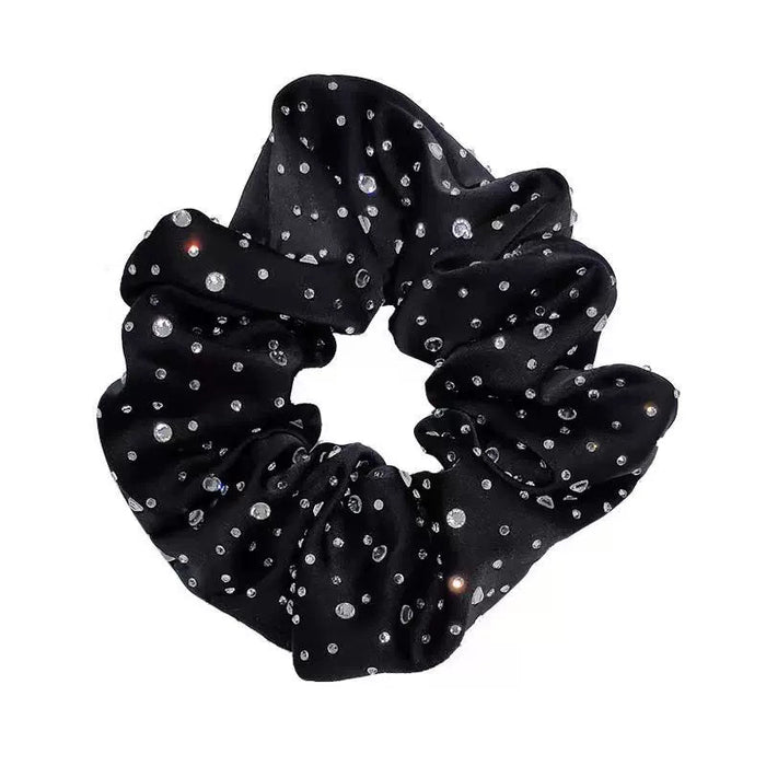 Dongdaemun Fashion Rhinestone Satin Hairtie Hair Accessories - CLICK TIK