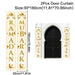 Eid Mubarak Door Banner Ramadan Decoration 2024 for Home Mubarak Ramadan Kareem Islamic Muslim Party Decor Eid Al Adha Gifts - CLICK TIK