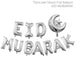 Eid Mubarak Plates Banner Balloon Tableware Ramadan Decoration 2024 Ramadan Kareem Islamic Muslim Party Decor Eid Al Adha Gifts - CLICK TIK