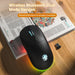 EWEADN G301 Wireless Bluetooth Dual - Mode Gaming Mouse, Rechargeable, Silent, Ergonomic Design, Perfect for Gaming & Office Use - CLICK TIK