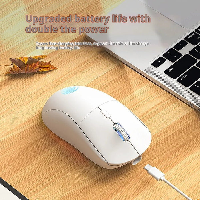 EWEADN G301 Wireless Bluetooth Dual - Mode Gaming Mouse, Rechargeable, Silent, Ergonomic Design, Perfect for Gaming & Office Use - CLICK TIK