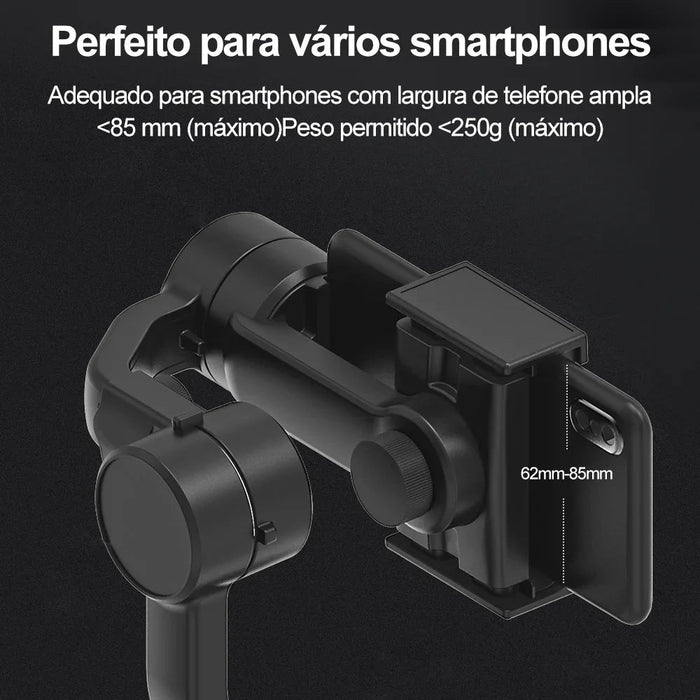 F8 Handheld 3 - Axis Gimbal Phone Holder Anti Shake Video Record Stabilizer for HUAWEI Xiaomi iPhone Smartphone Gimbal Stabilizer - CLICK TIK
