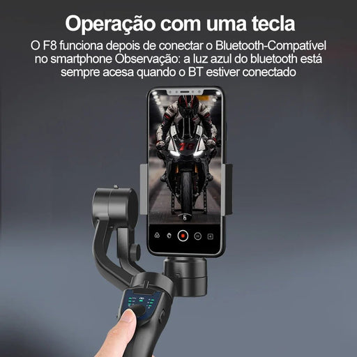F8 Handheld 3 - Axis Gimbal Phone Holder Anti Shake Video Record Stabilizer for HUAWEI Xiaomi iPhone Smartphone Gimbal Stabilizer - CLICK TIK
