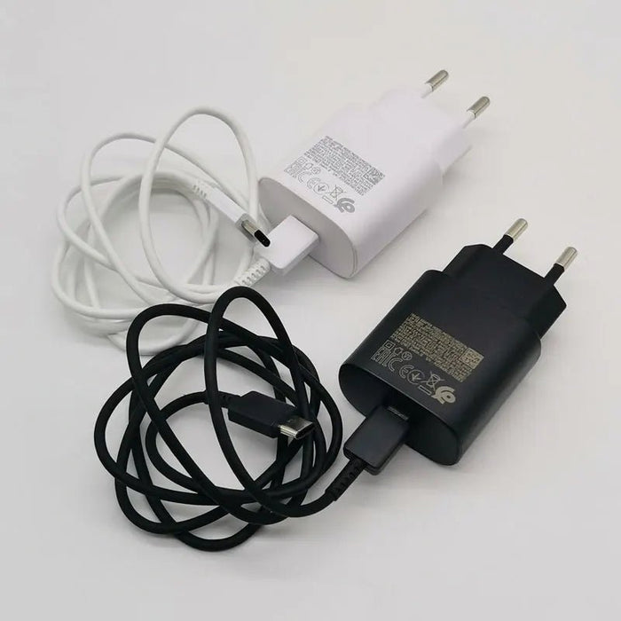 For Samsung S20 S21 S22 S23 S24 Note 20 Ultra 10 Plus Charger 25W Super Fast Charge Power Adapter For Galaxy Z Flip Fold 5 4 3 2 - CLICK TIK