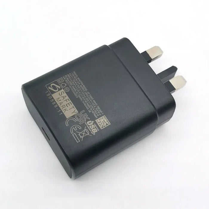 For Samsung S24 S23 S22 S21 S20 Note 20 Ultra 10 plus FE 45W UK Super Fast Charger Type C Adapter for Galaxy Z Flip Fold 5 4 3 2 - CLICK TIK