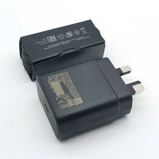 For Samsung S24 S23 S22 S21 S20 Note 20 Ultra 10 plus FE 45W UK Super Fast Charger Type C Adapter for Galaxy Z Flip Fold 5 4 3 2 - CLICK TIK