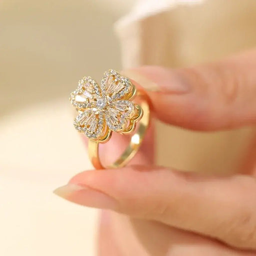 Four Leaf Clover Stress Rings - CLICK TIK
