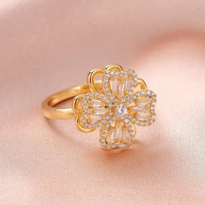 Four Leaf Clover Stress Rings - CLICK TIK