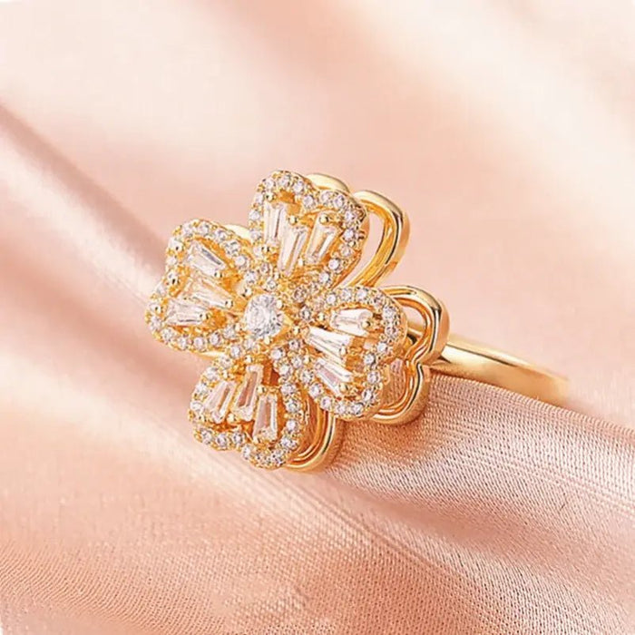 Four Leaf Clover Stress Rings - CLICK TIK