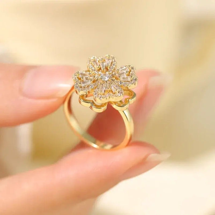 Four Leaf Clover Stress Rings - CLICK TIK