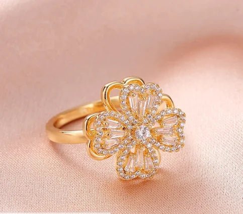Four Leaf Clover Stress Rings - CLICK TIK
