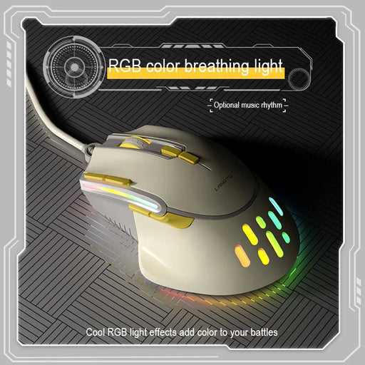 G3 Rechargeable Bluetooth wireless mouse, 2.4GHz USB RGB 1200DPI mouse, suitable for laptop tablet Macbook gamer mouse - CLICK TIK