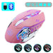 Gaming Mouse 2.4G Bluetooth Wireless Rechargeable Mouse For Laptop RGB Backlight E - Sports Mechanical Mouse For PC Computer Gamer - CLICK TIK