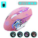 Gaming Mouse 2.4G Bluetooth Wireless Rechargeable Mouse For Laptop RGB Backlight E - Sports Mechanical Mouse For PC Computer Gamer - CLICK TIK