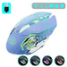 Gaming Mouse 2.4G Bluetooth Wireless Rechargeable Mouse For Laptop RGB Backlight E - Sports Mechanical Mouse For PC Computer Gamer - CLICK TIK