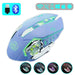Gaming Mouse 2.4G Bluetooth Wireless Rechargeable Mouse For Laptop RGB Backlight E - Sports Mechanical Mouse For PC Computer Gamer - CLICK TIK